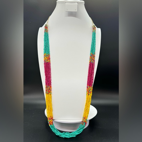MIXIT Stunning Long Multilayer Beaded Necklace - Picture 3 of 6